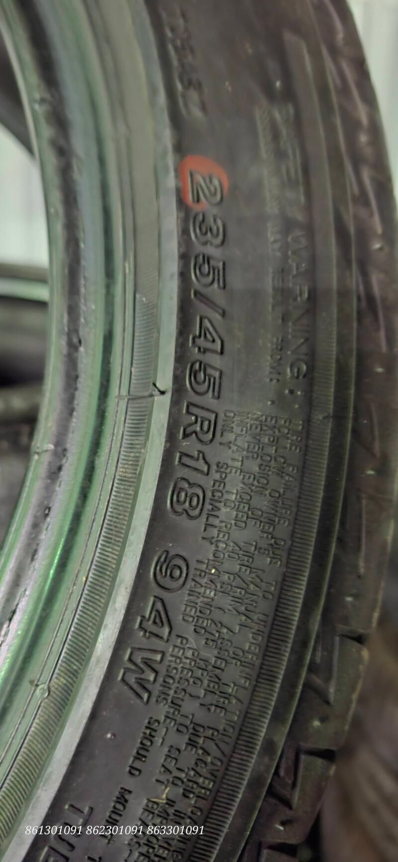 235-45-18 bridgeston 1 200 TMT - Бедев - img 3