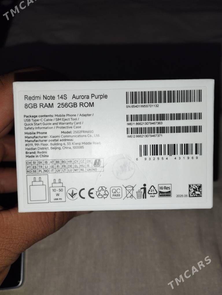 Redmi not 14 S.   8+8/256 - Гурбансолтан Едже - img 6