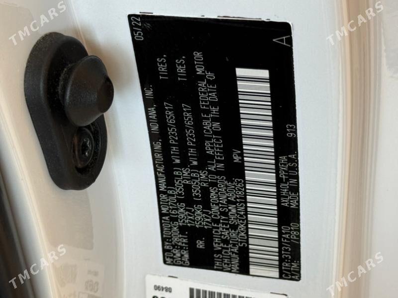 Toyota Sienna 2022 - 479 000 TMT - Ашхабад - img 9