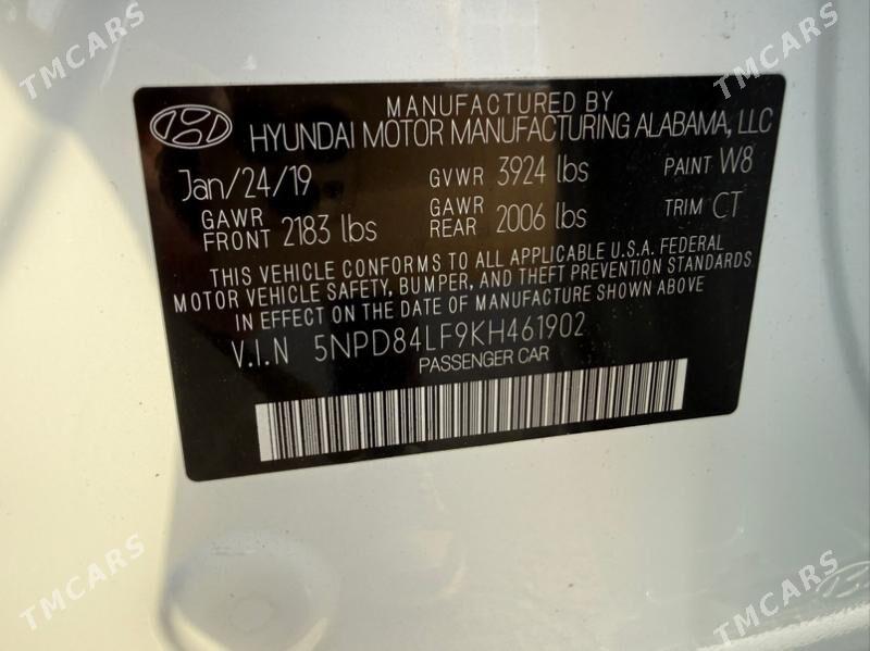 Hyundai Elantra 2020 - 230 000 TMT - Aşgabat - img 1