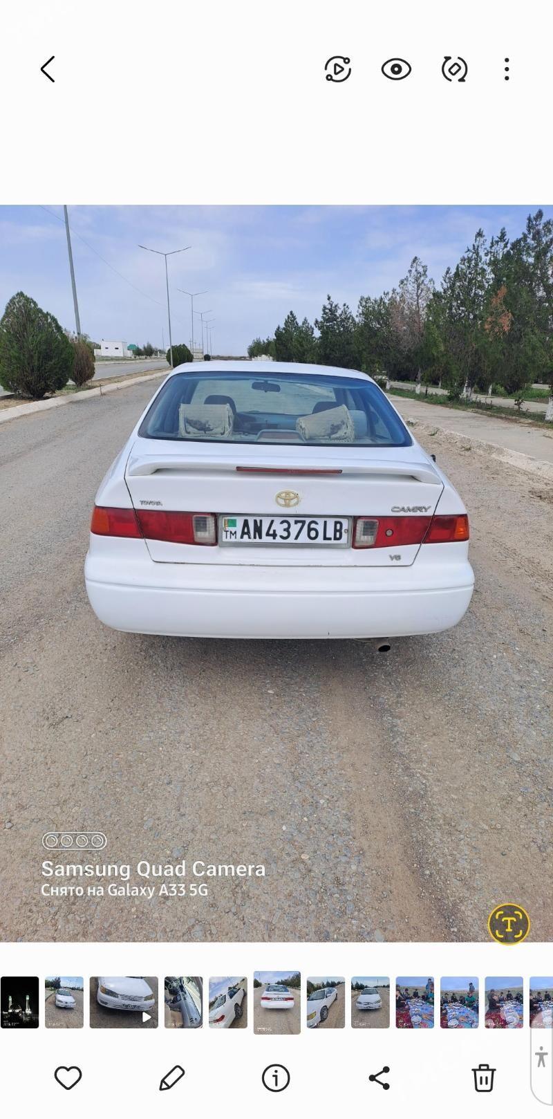 Toyota Camry 2000 - 125 000 TMT - Достлук - img 3