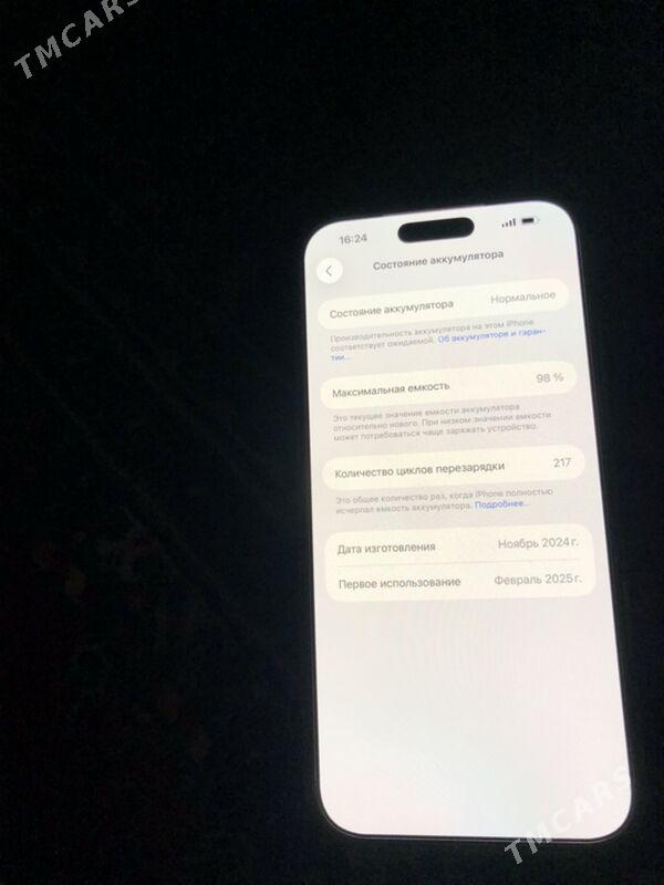 iphone16pro max - Aşgabat - img 3