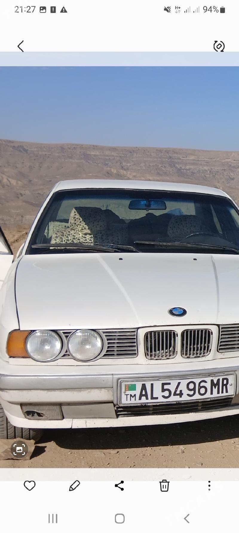 BMW 525 1991 - 63 000 TMT - Векильбазар - img 1