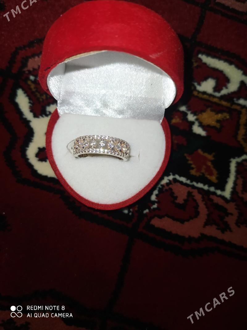 Kümüş ýüzük - Ak bugdaý etraby - img 2