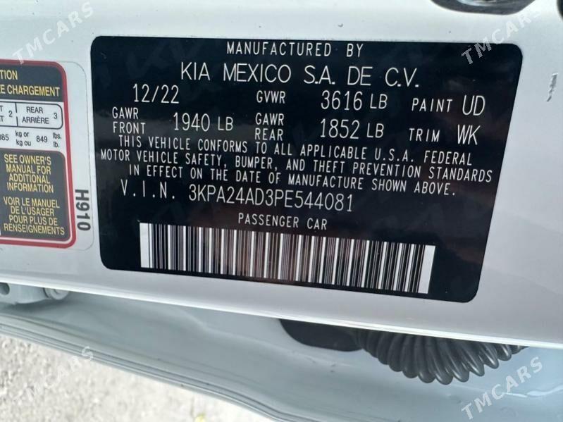 Kia Rio 2023 - 225 000 TMT - Ашхабад - img 7