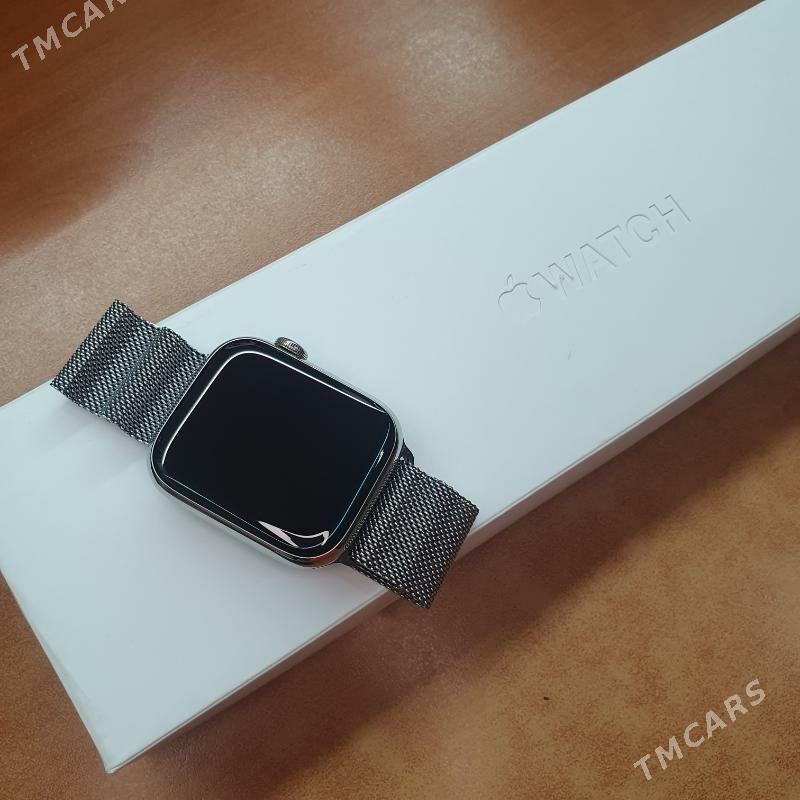 Apple Watch 8 45mm - Moskowskiý köç. (10 ýyl abadançylyk şaýoly) - img 3