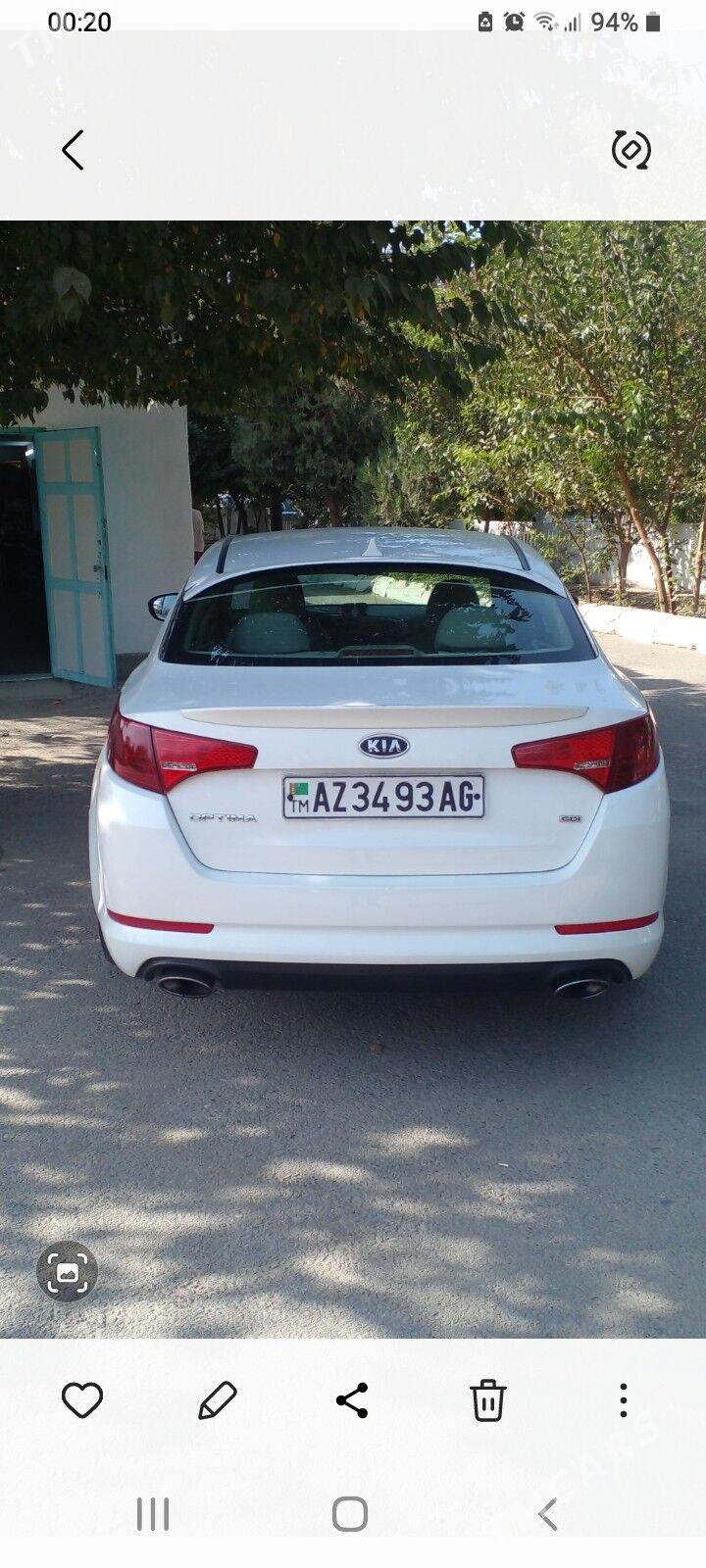 Kia Optima 2013 - 166 000 TMT - Podwoýski köç. (Bitarap Türkmenistan şaýoly) - img 9