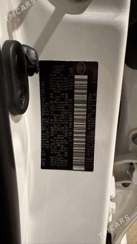 Toyota Camry 2019 - 280 000 TMT - Ашхабад - img 9