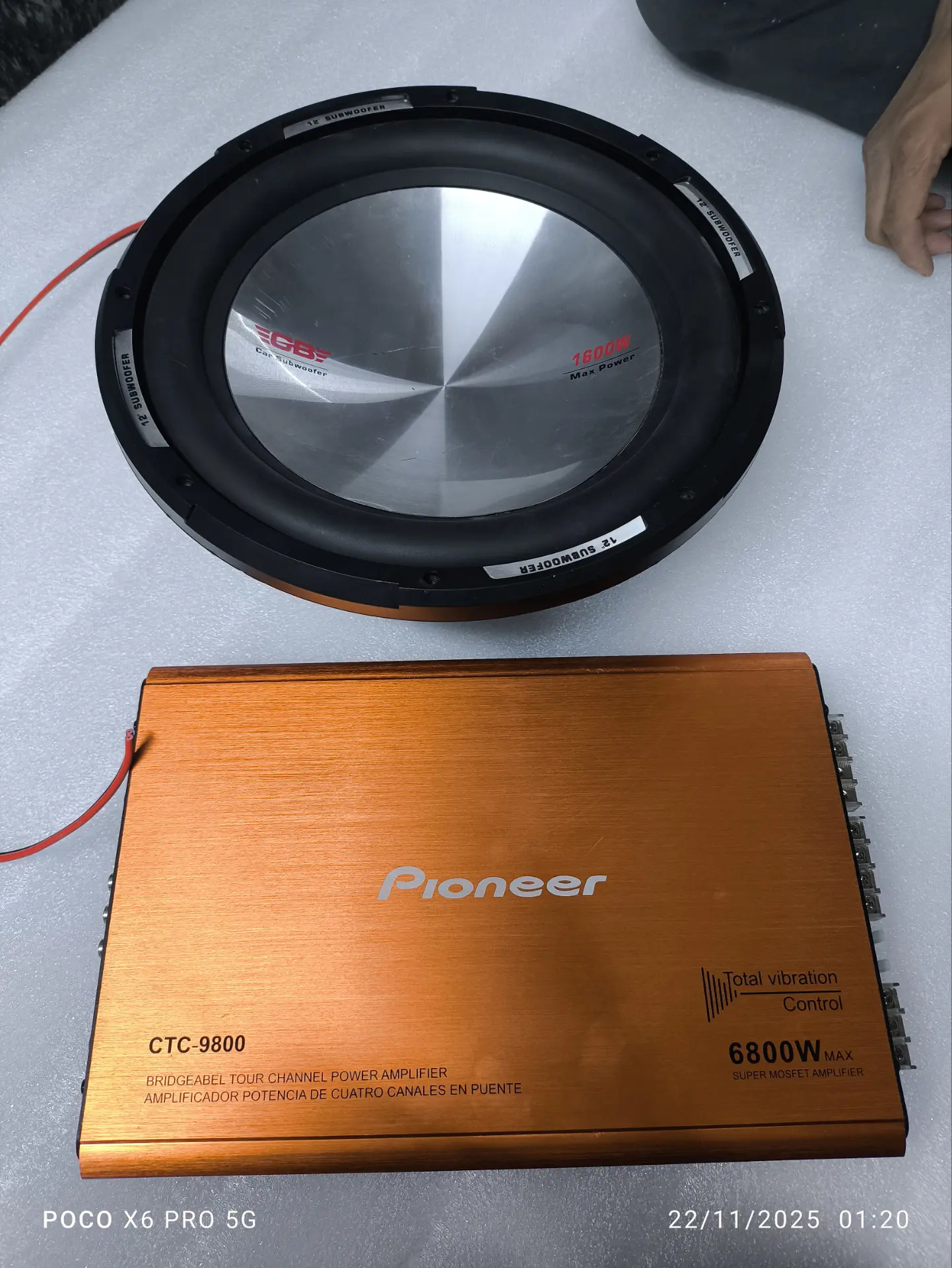 bocka usilitel pioneer 1 600 TMT - Дашогуз - img 1