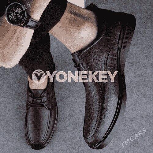 Erkekler üçin klassiki aýakgap - Мары - img 3