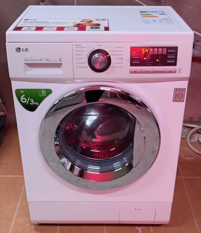 Ст маш LG 6 кг+3 кг Сушка бель - Aşgabat - img 1