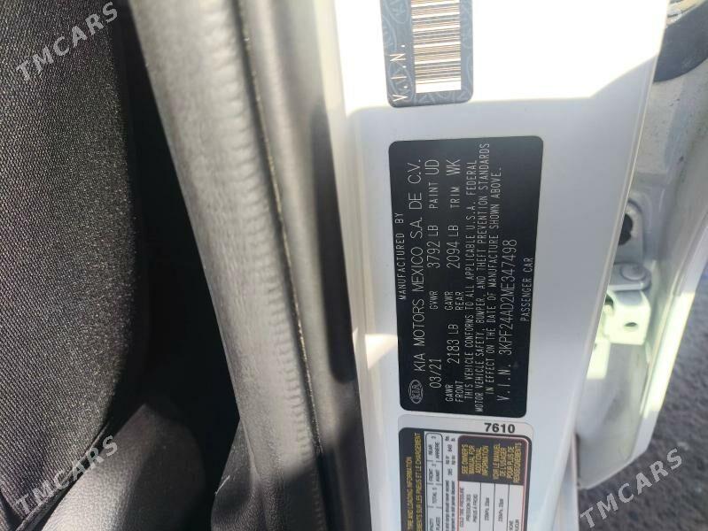 Kia Forte 2021 - 228 000 TMT - Ашхабад - img 3