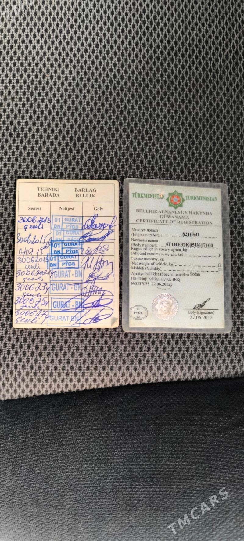 Toyota Camry 2005 - 210 000 TMT - Balkanabat - img 9