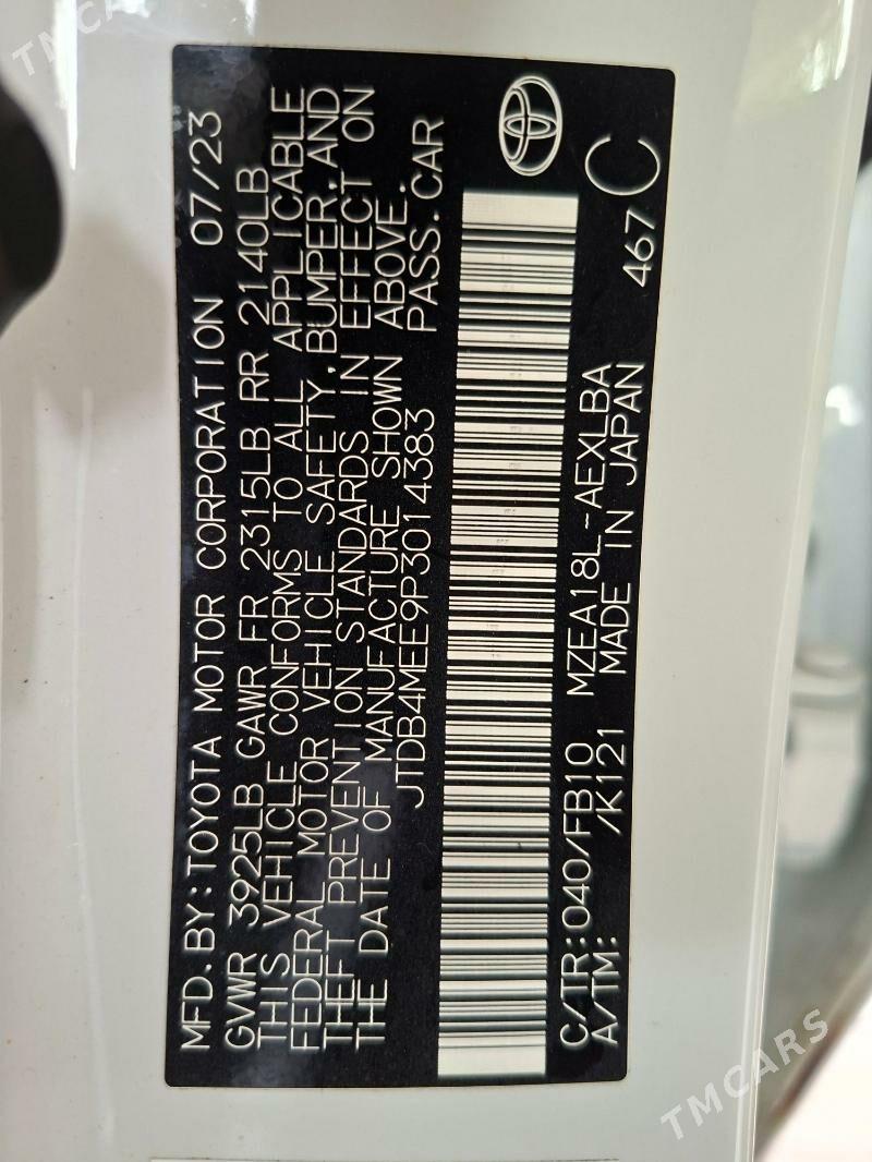 Toyota Corolla 2023 - 279 000 TMT - Gökje - img 10