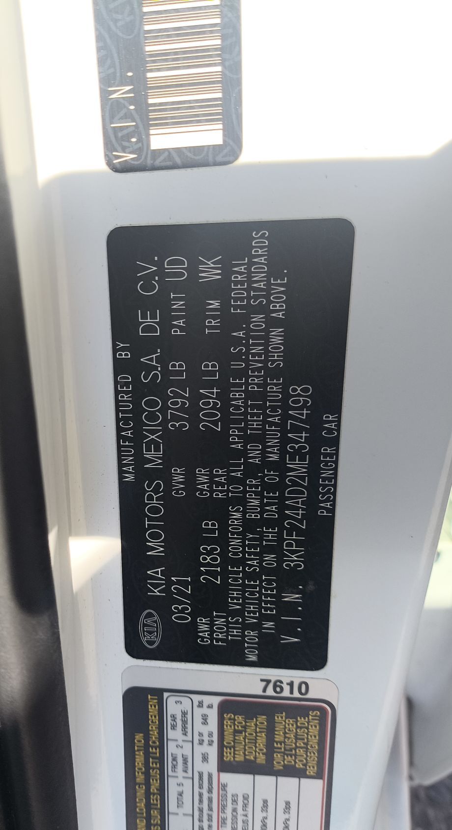 Kia Forte 2021 - 228 000 TMT - Ашхабад - img 7