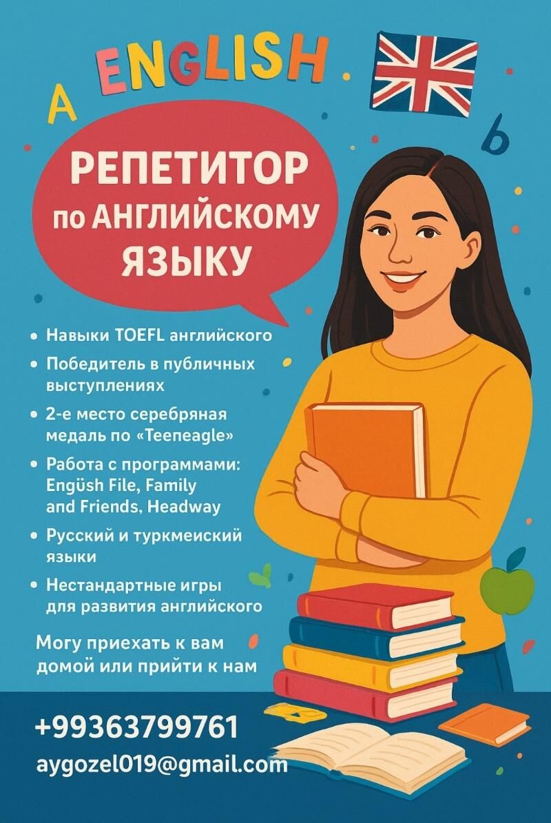 ENGLISH REPETITOR - Aşgabat - img 3