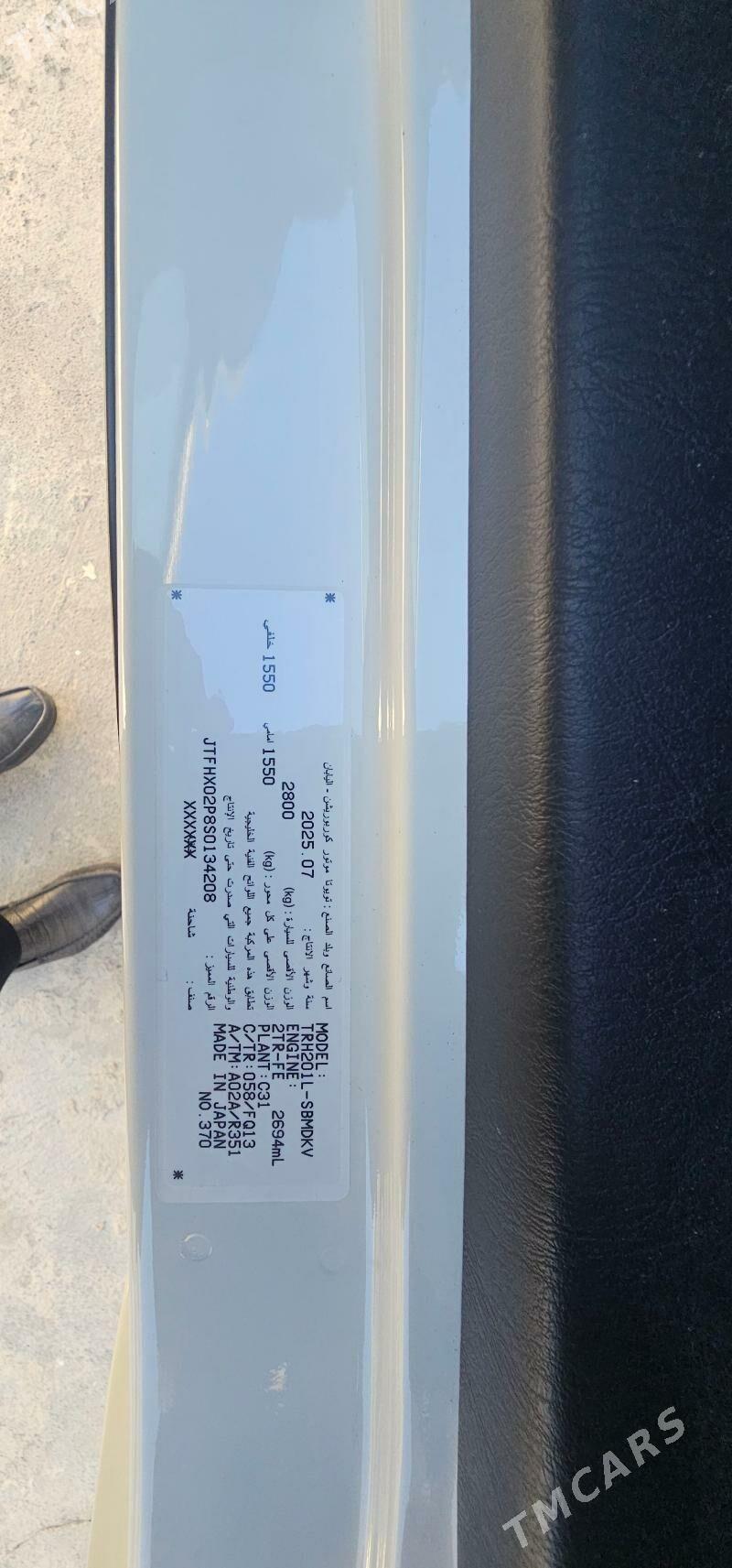 Toyota Hiace 2025 - 450 000 TMT - Hitrowka - img 10