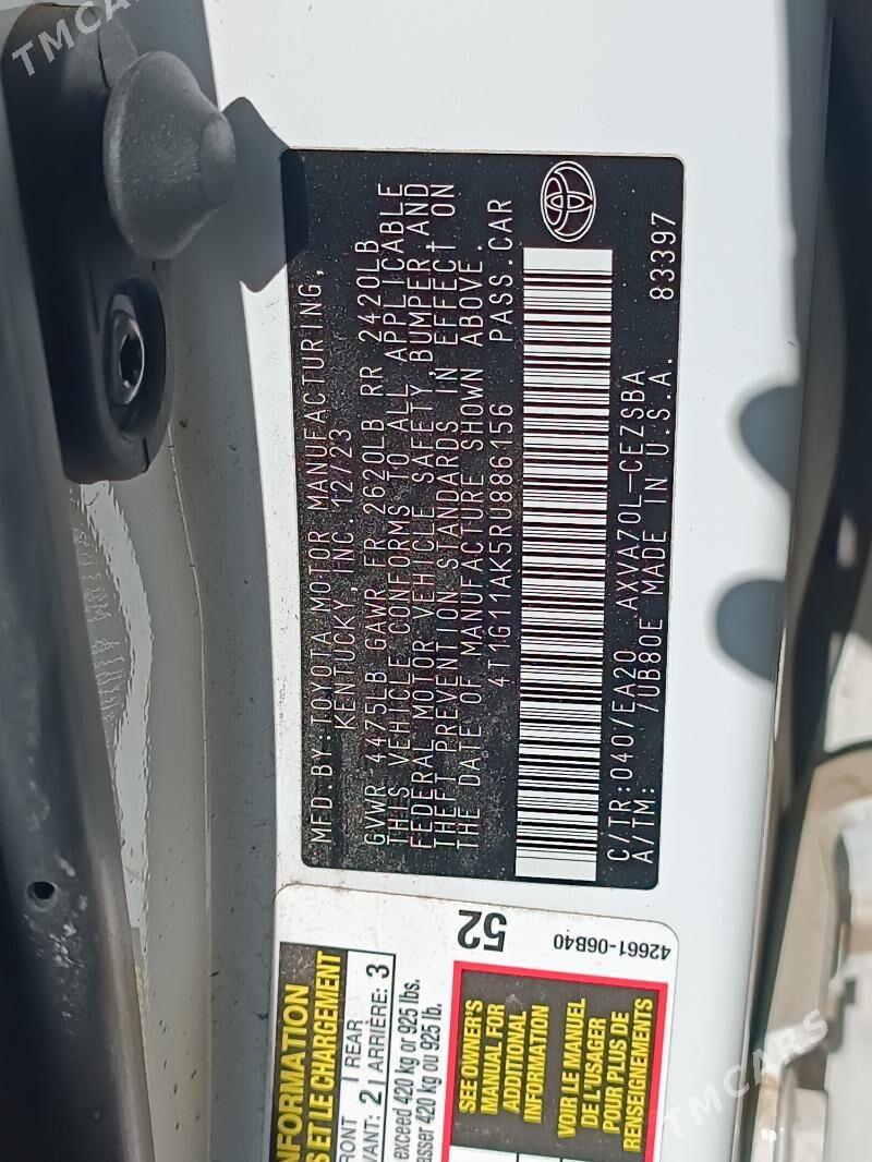 Toyota Camry 2024 - 292 000 TMT - Mary - img 10