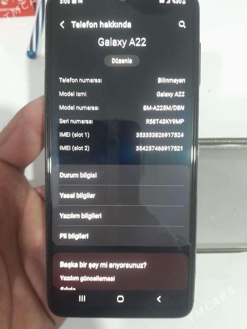 samsung A22 - Гёкдепе - img 5