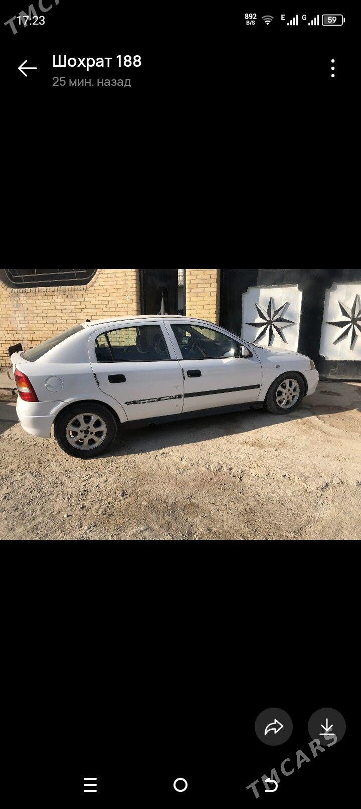 Opel Astra 2002 - 70 000 TMT - Туркменабат - img 2