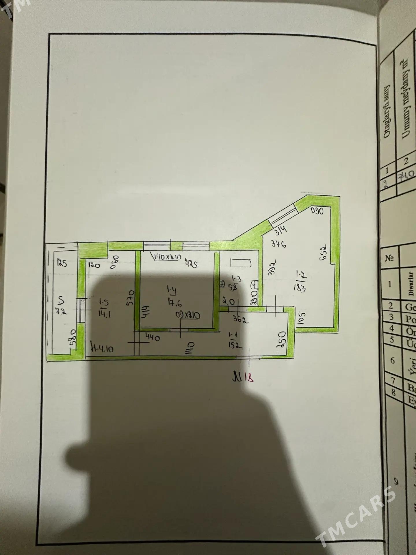 Nebitgaz elitka 2 komnat - Нефтегаз (ул. Андалиб-Юбилейная) - img 8