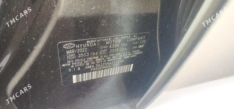 Hyundai Sonata 2022 - 268 000 TMT - Мары - img 7