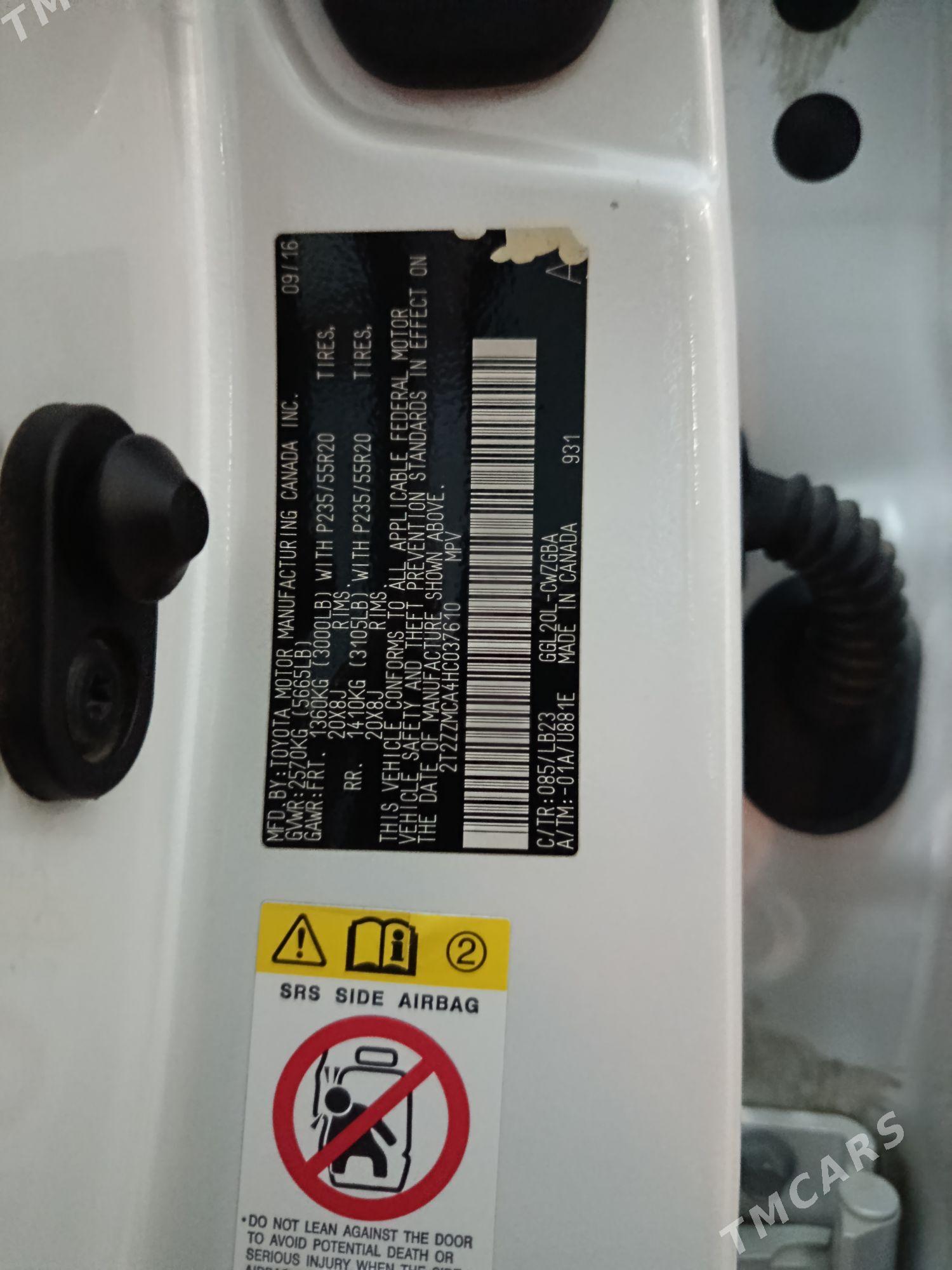 Lexus RX 350 2017 - 560 000 TMT - Мары - img 7