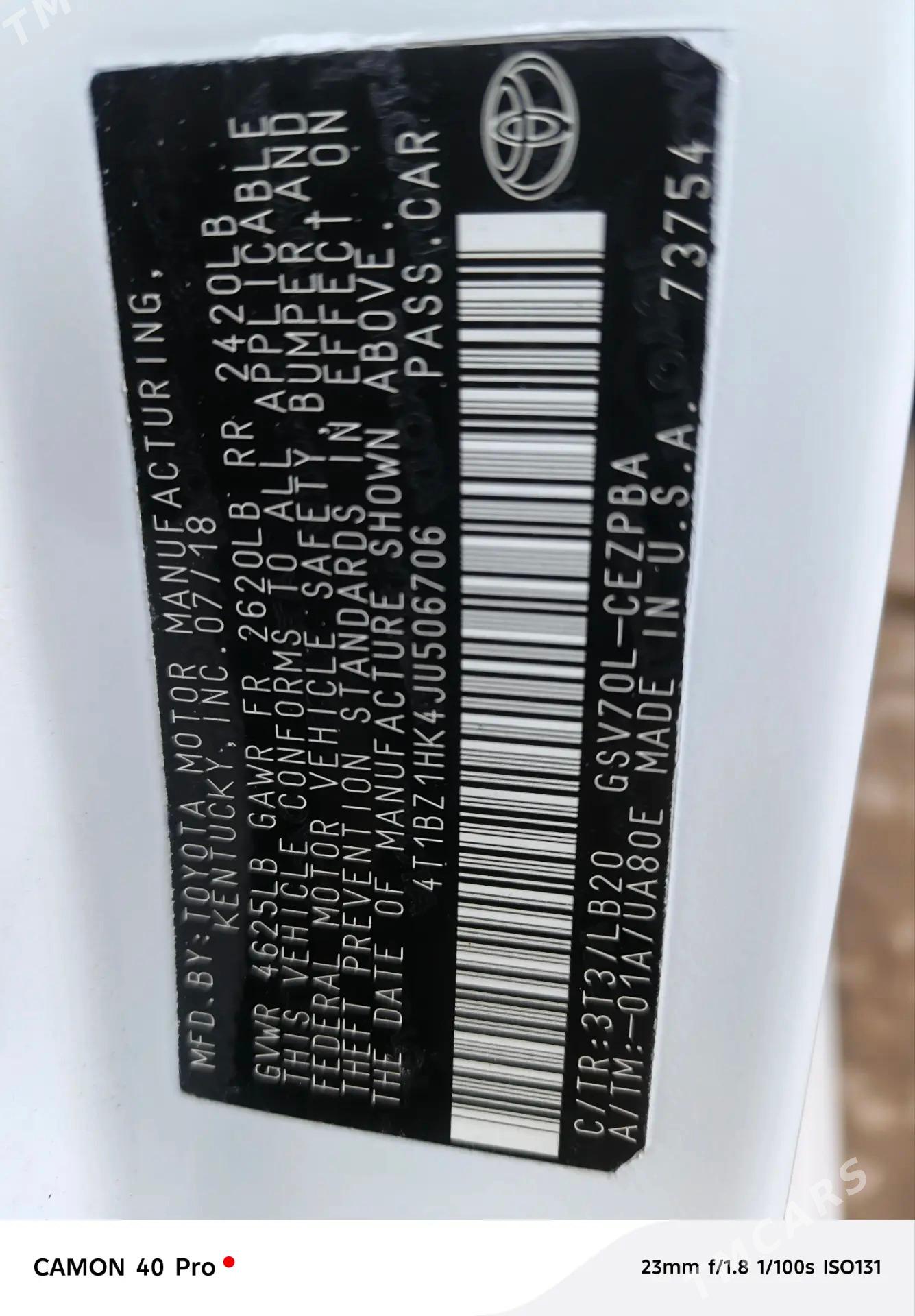 Toyota Camry 2020 - 155 000 TMT - Mary - img 4