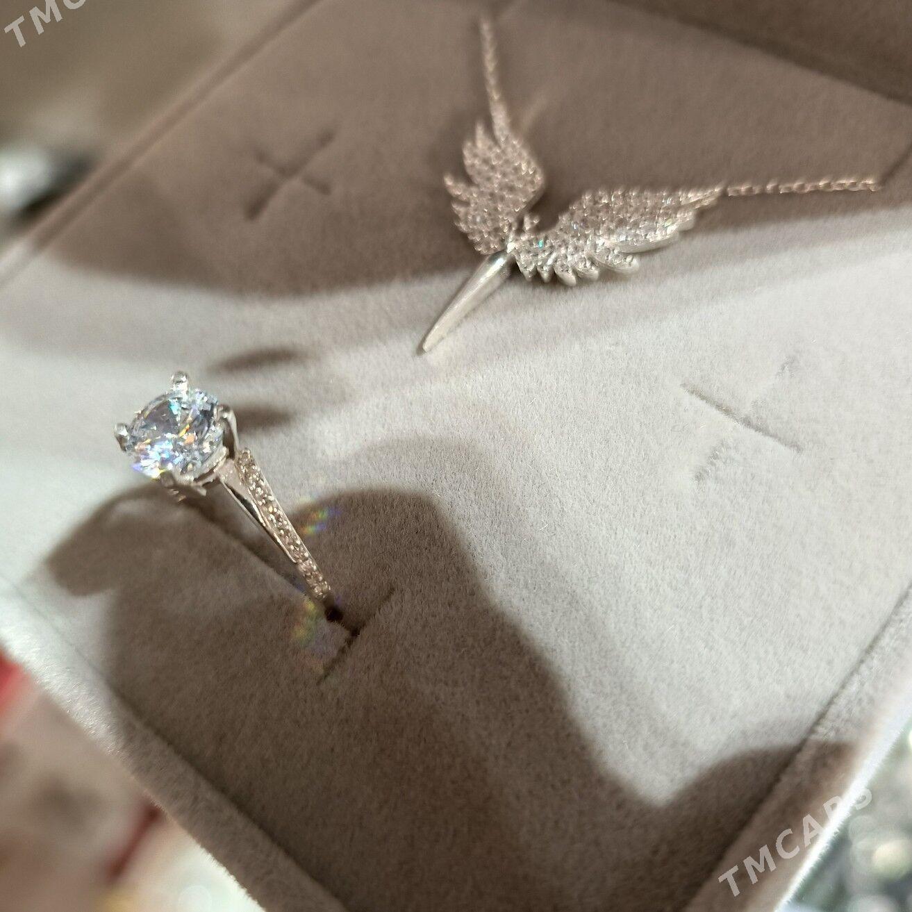 kümüş sepoçkasy kulony yuzugi - Aşgabat - img 2