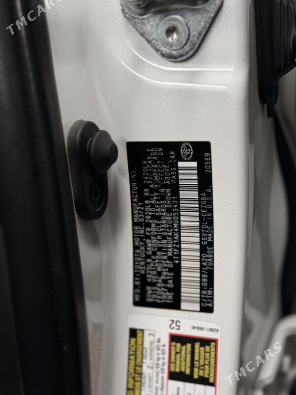 Toyota Camry 2021 - 478 000 TMT - Aşgabat - img 8