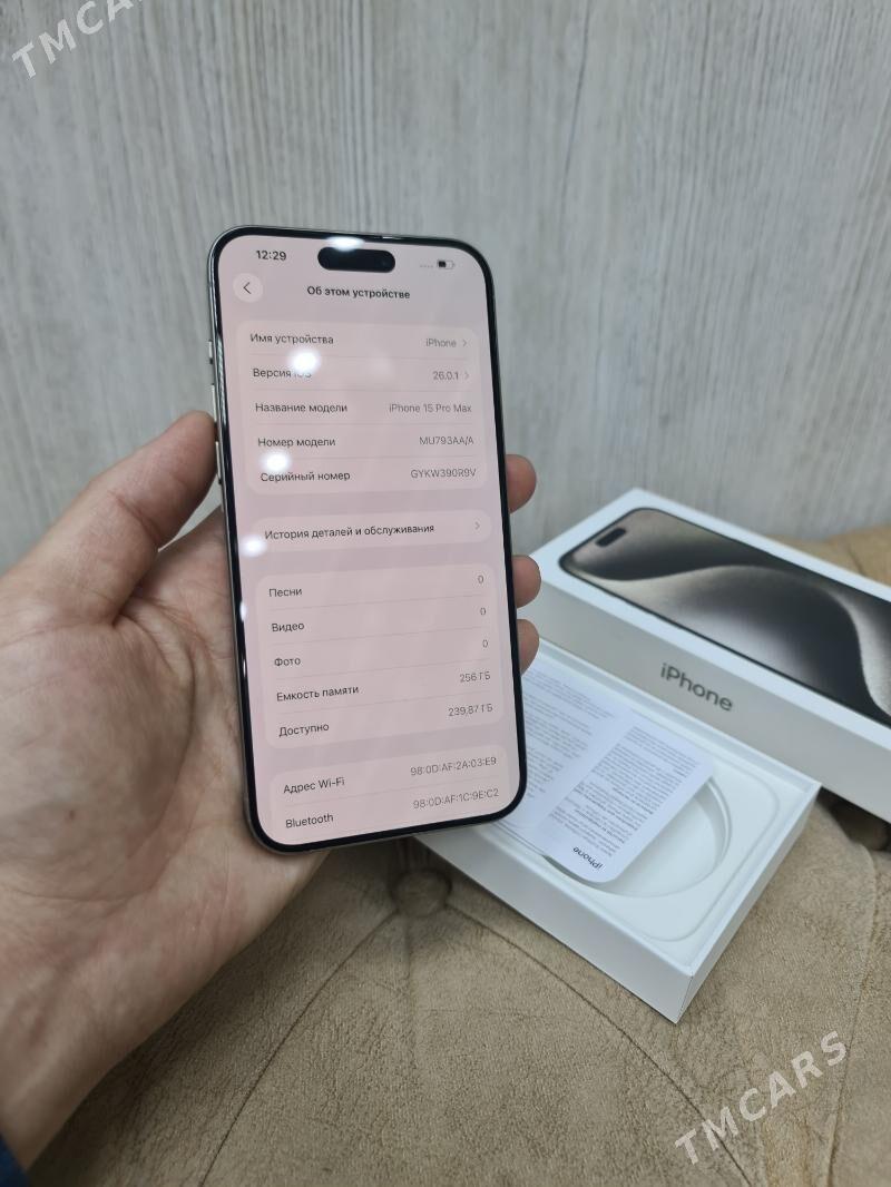 Iphone 15 pro max 256 - Aşgabat - img 5