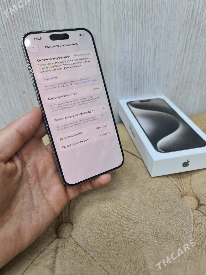 Iphone 15 pro max 256 - Aşgabat - img 4