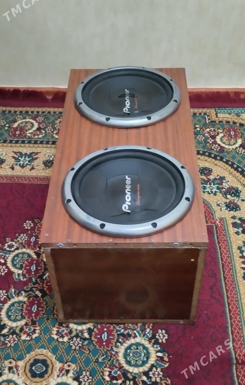 PIONEER сабвуфер + усилитель б/у - Aşgabat - img 5