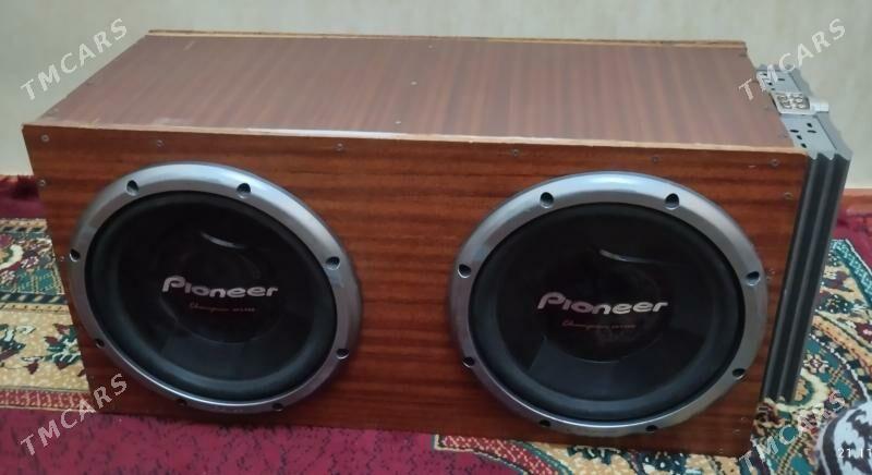 PIONEER сабвуфер + усилитель б/у - Aşgabat - img 4