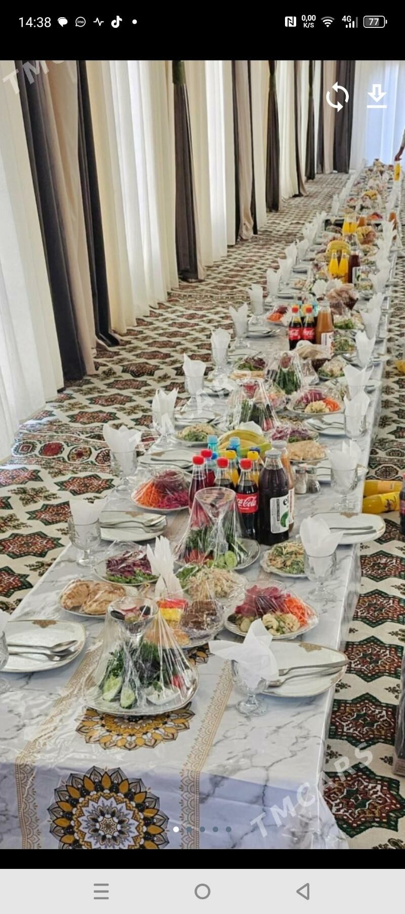 Toy hyzmatlary we sadaka menu - Ашхабад - img 7