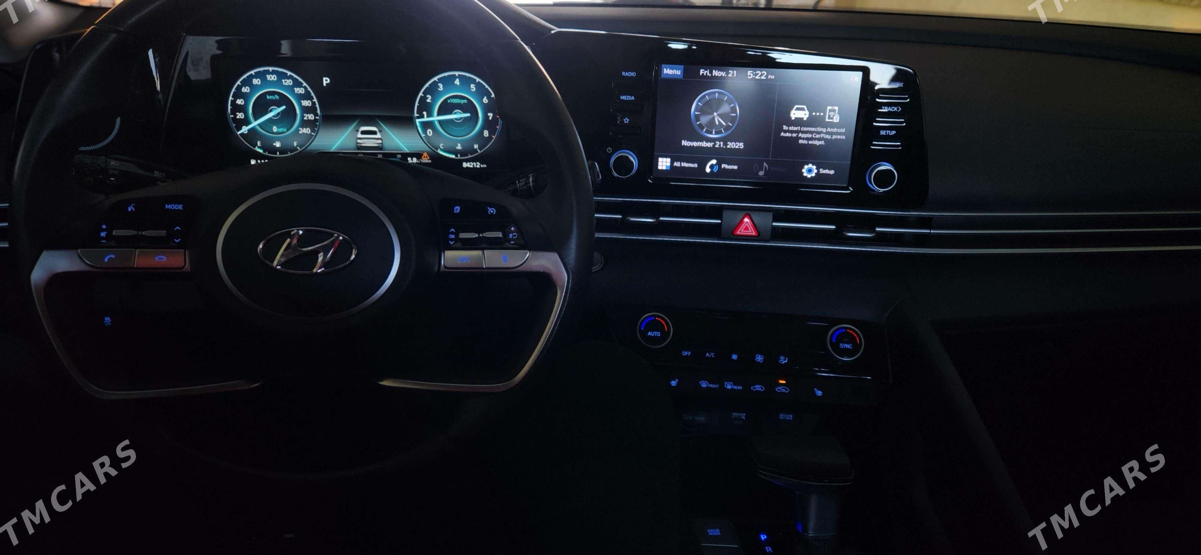 Hyundai Elantra 2021 - 260 000 TMT - Ашхабад - img 10