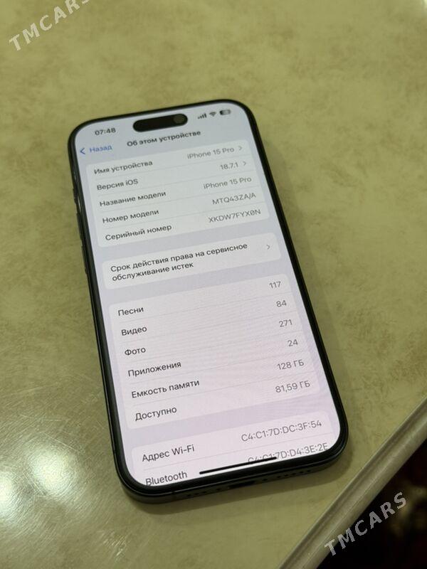 iPhone 15 Pro 91% 128gb - Aşgabat - img 5