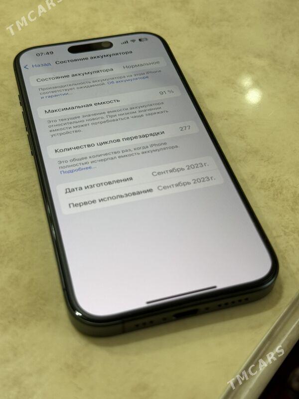 iPhone 15 Pro 91% 128gb - Aşgabat - img 6