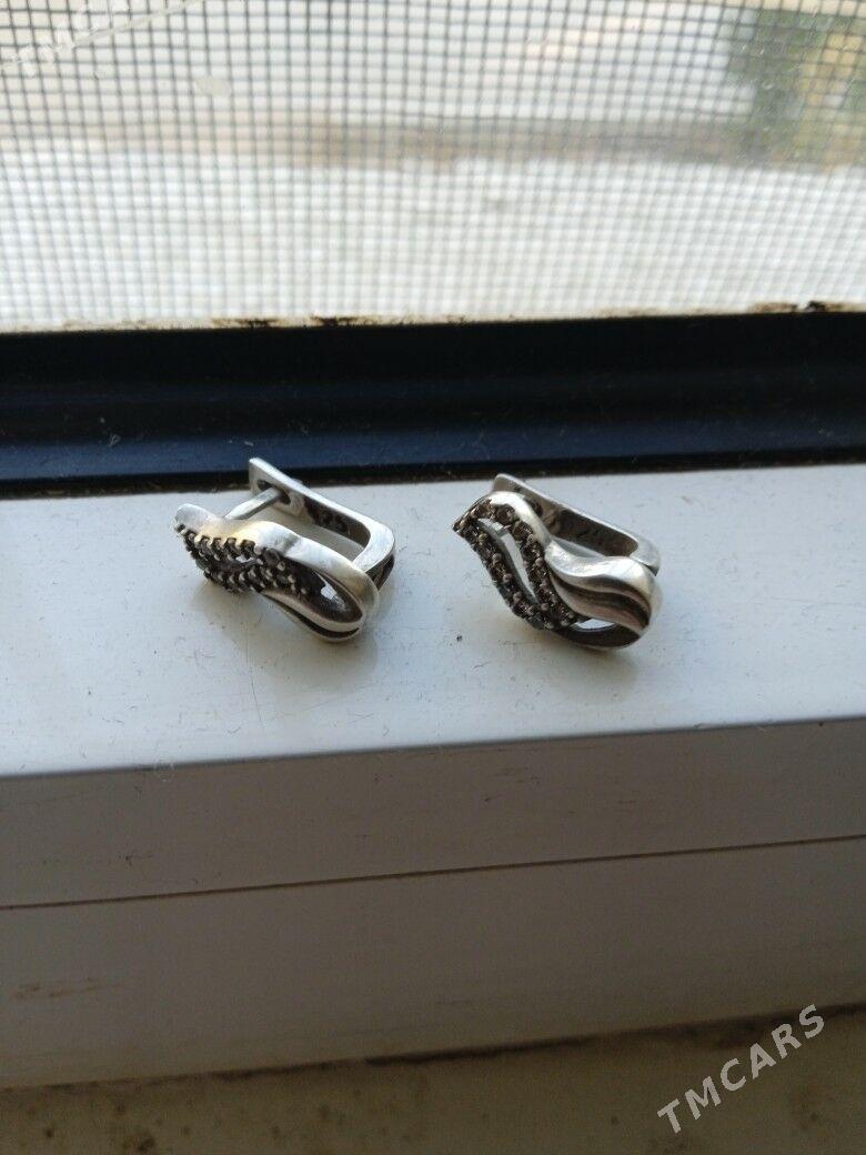 Серги серебро - Aşgabat - img 2