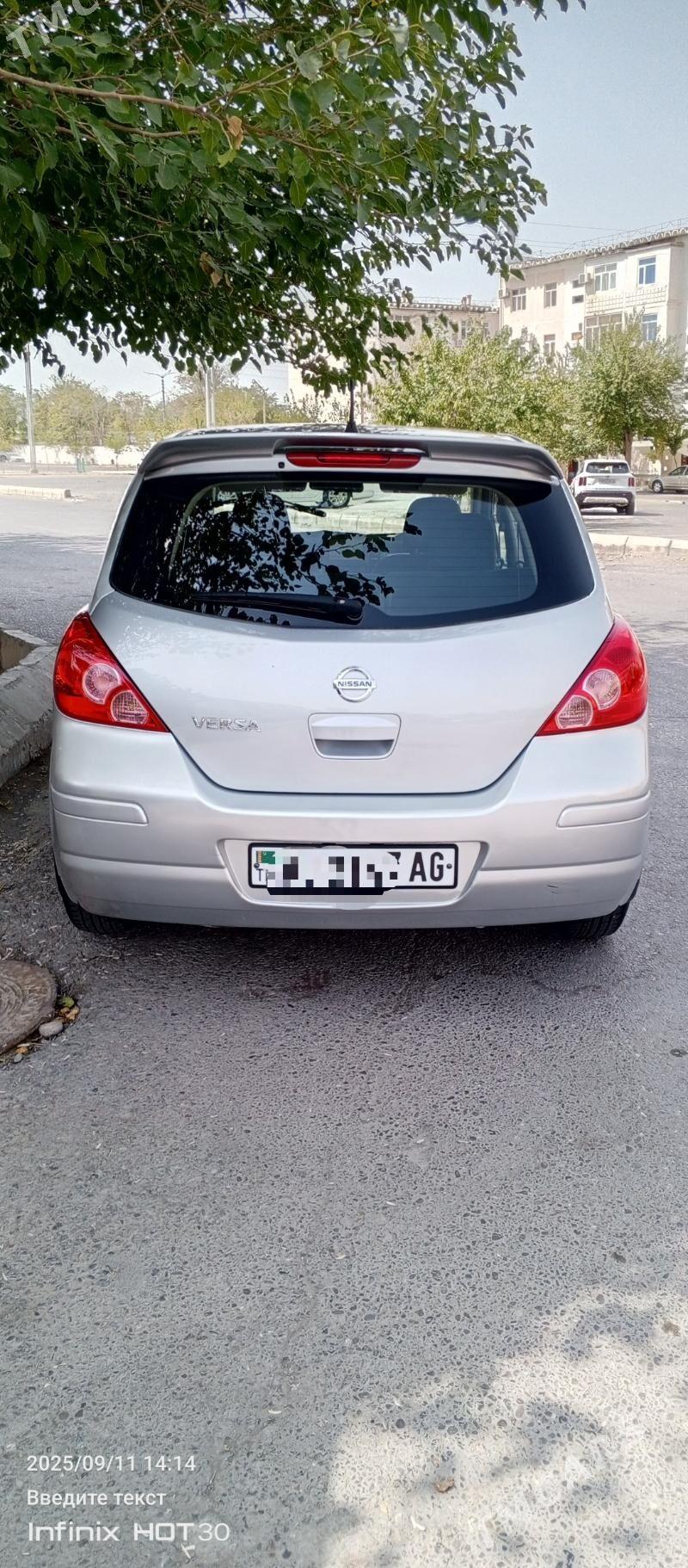 Nissan Versa 2012 - 140 000 TMT - Ашхабад - img 2