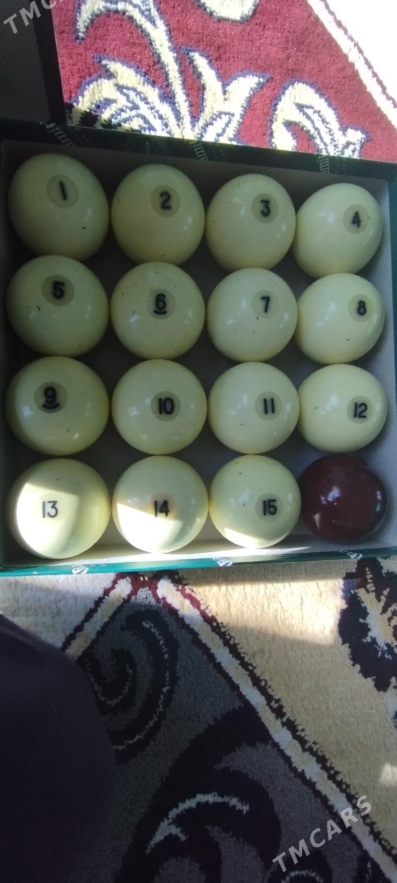 bilŷard şar бильярд - Podwoýski köç. (Bitarap Türkmenistan şaýoly) - img 3