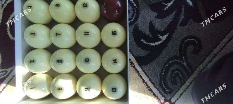 bilŷard şar бильярд - Podwoýski köç. (Bitarap Türkmenistan şaýoly) - img 5