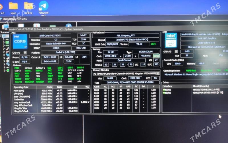 Acer Predator Helios Neo 16 - Мургап - img 3
