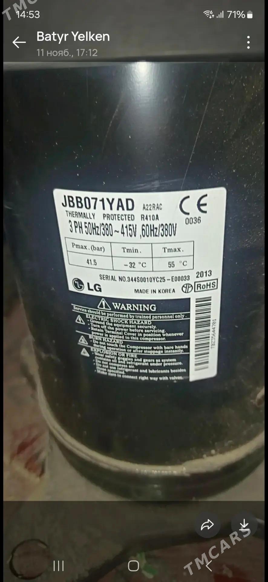 kompressor lg kondisioner ucin - Туркменбаши - img 2