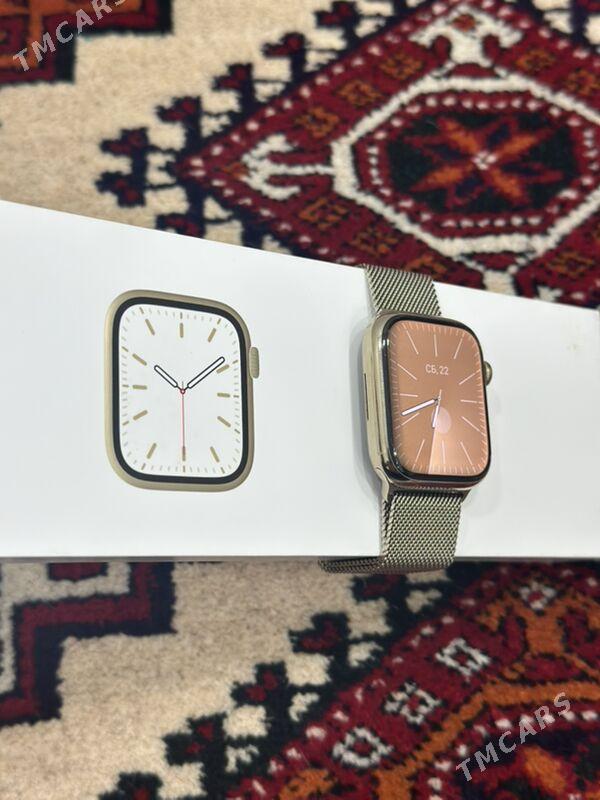 Apple watch 7 stainless steel - Туркменбаши - img 1
