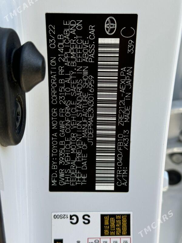 Toyota Corolla 2022 - 239 000 TMT - Балканабат - img 10