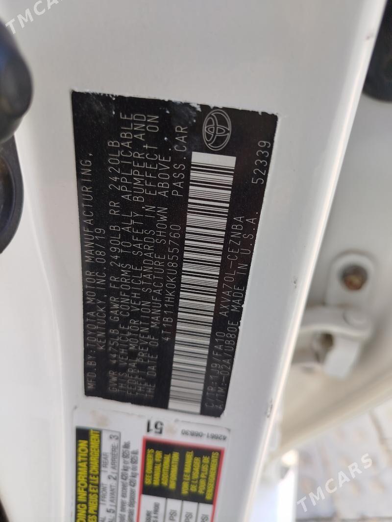 Toyota Camry 2019 - 245 000 TMT - Мары - img 7