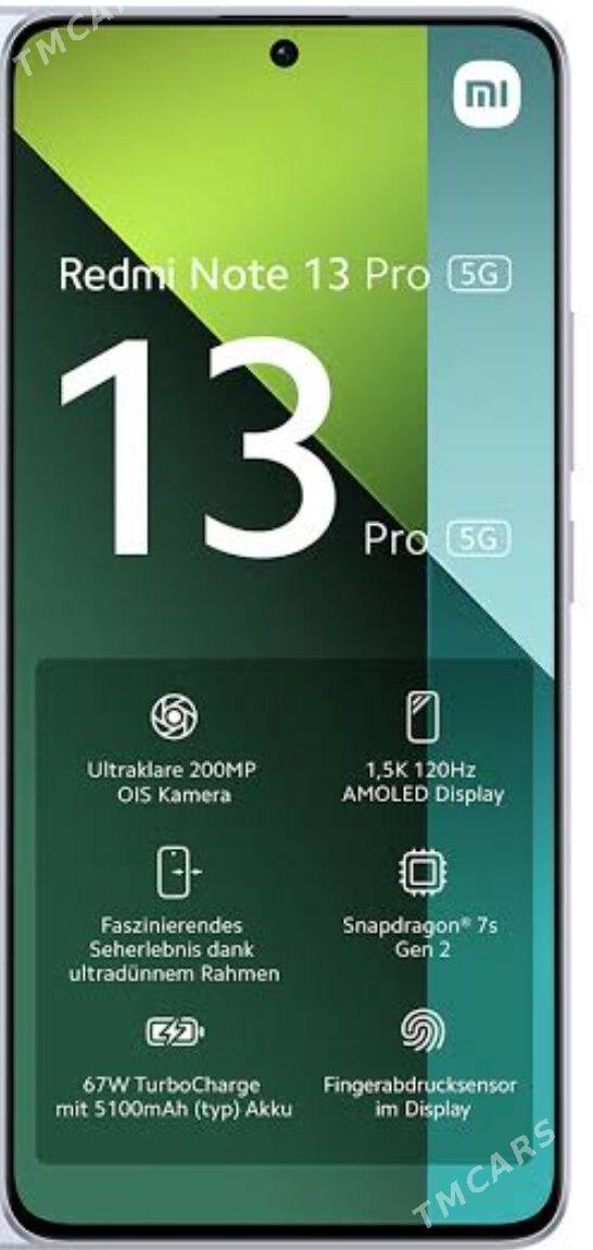 REDMI NOT 13 PRO + 5 G 512 - Ашхабад - img 2