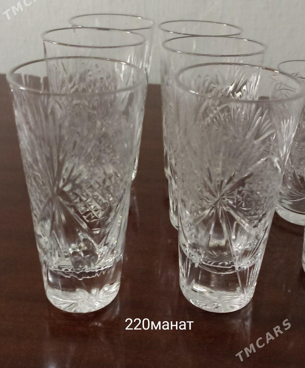 рюмки хрустальные - Балканабат - img 4