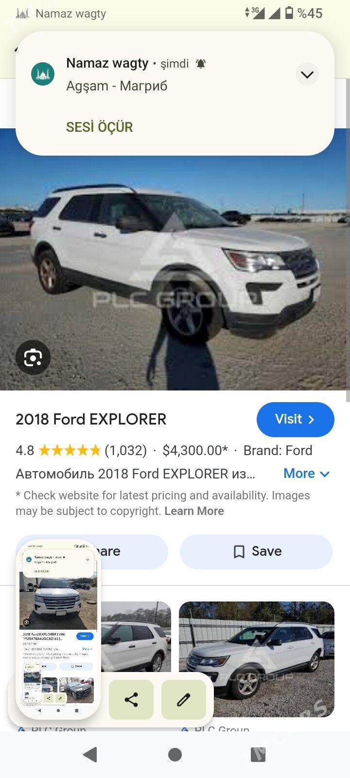 Ford Expedition 2018 - 280 000 TMT - Мары - img 2